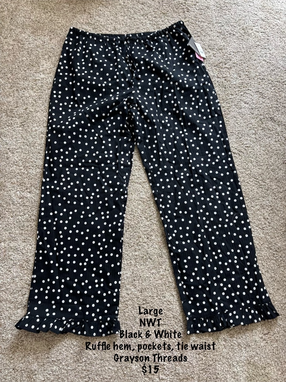 Polka Dot Pants
